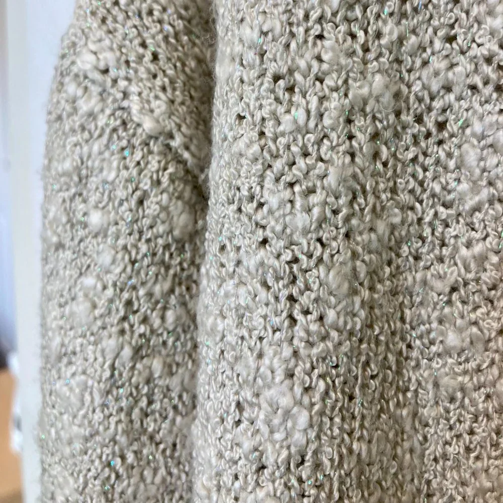 Joyfolie Mia Joy Olissa Sweater in Stone, Women's size S **NWT** - Picture 5 of 6